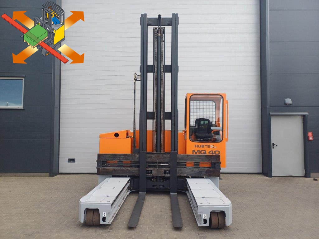 Hubtex MQ40 - 4-way reach truck: picture 1 Hubtex MQ40 - 4-way reach truck: picture 1