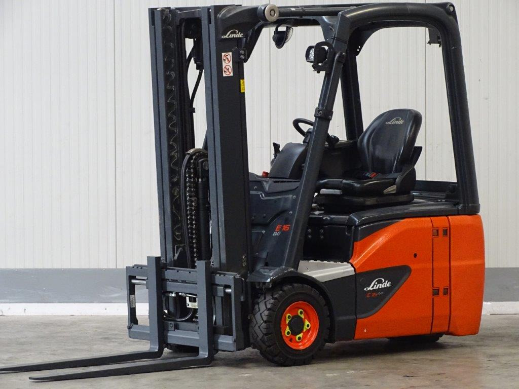 Linde E16C-02 - TRIPLEX - Electric forklift: picture 1 Linde E16C-02 - TRIPLEX - Electric forklift: picture 1