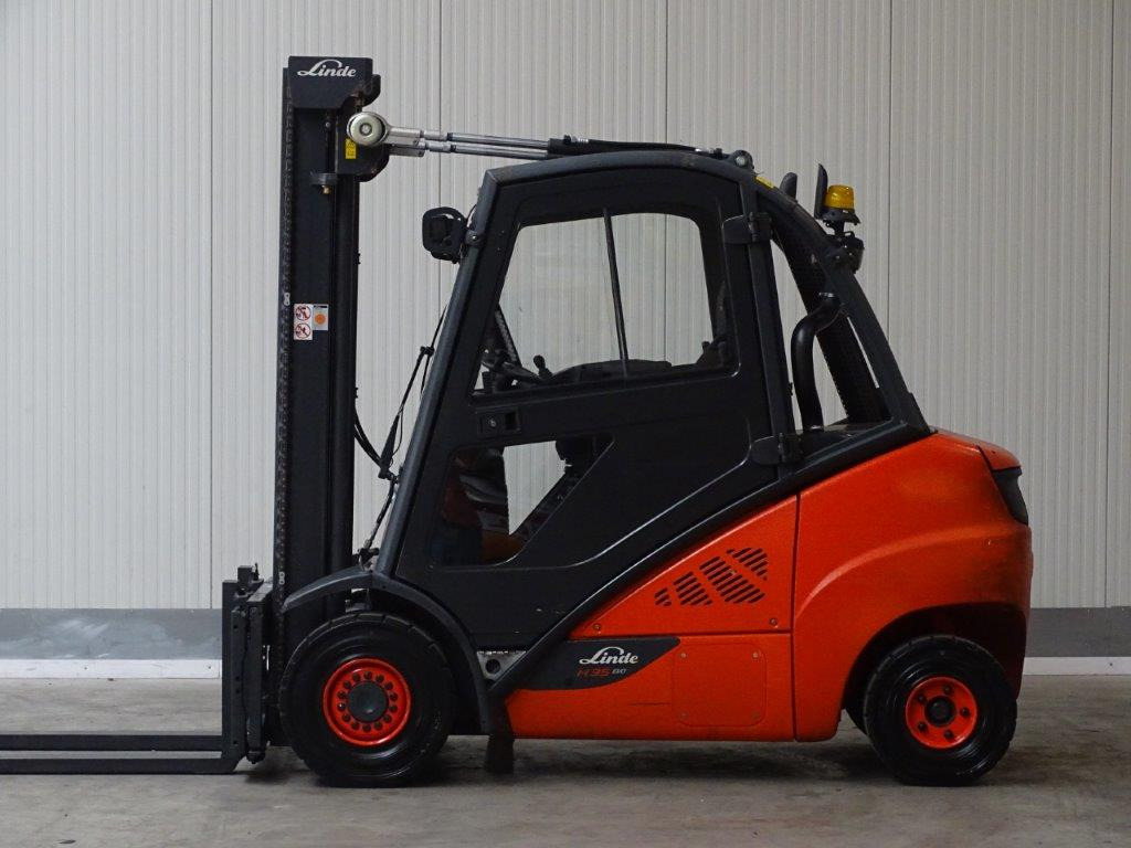 Linde H35D-01 - TRIPLEX - Diesel forklift: picture 1 Linde H35D-01 - TRIPLEX - Diesel forklift: picture 1