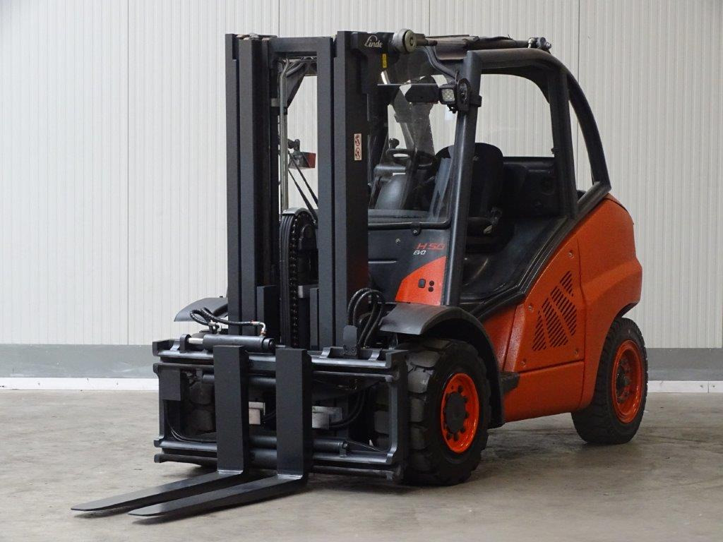 Linde H50D-02 -Container-Indoor-Stapler -TRIPLEX - Diesel forklift: picture 3 Linde H50D-02 -Container-Indoor-Stapler -TRIPLEX - Diesel forklift: picture 3