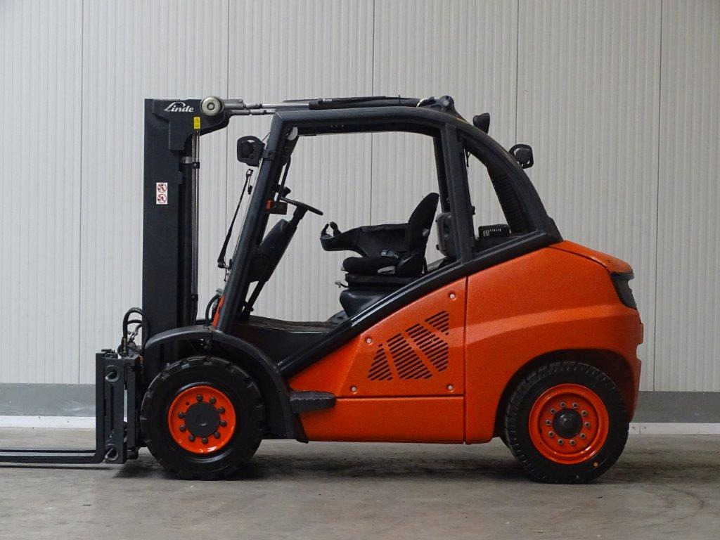 Linde H50D-02 -Container-Indoor-Stapler -TRIPLEX - Diesel forklift: picture 5 Linde H50D-02 -Container-Indoor-Stapler -TRIPLEX - Diesel forklift: picture 5