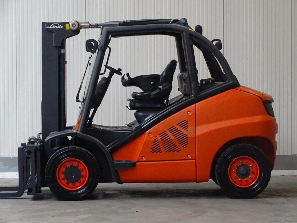 Linde H50D-02 -Container-Indoor-Stapler -TRIPLEX - Diesel forklift: picture 3 Linde H50D-02 -Container-Indoor-Stapler -TRIPLEX - Diesel forklift: picture 3