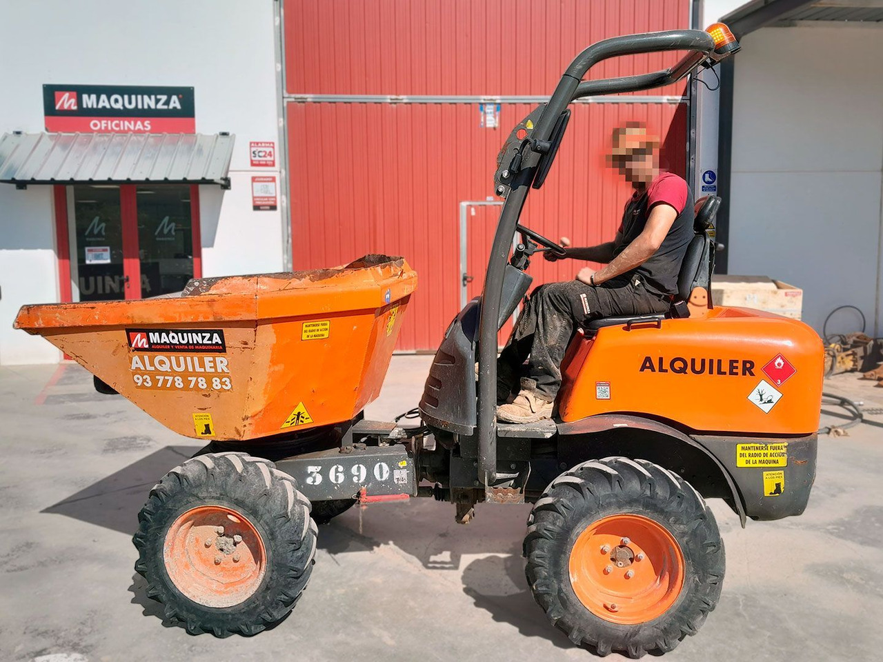 AUSA D150AHG - Mini dumper: picture 1 AUSA D150AHG - Mini dumper: picture 1