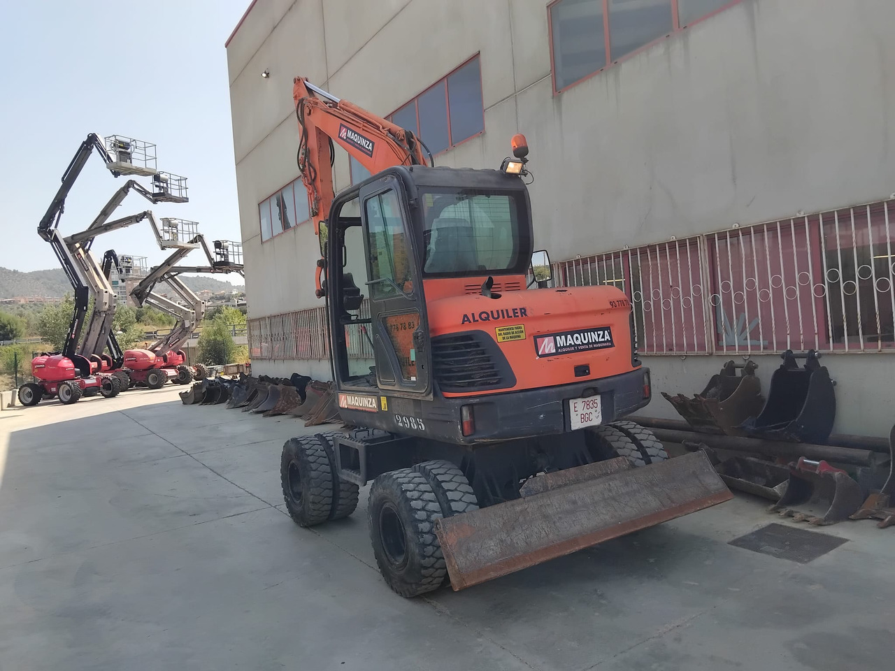 DOOSAN DX55W - Mini excavator: picture 3 DOOSAN DX55W - Mini excavator: picture 3