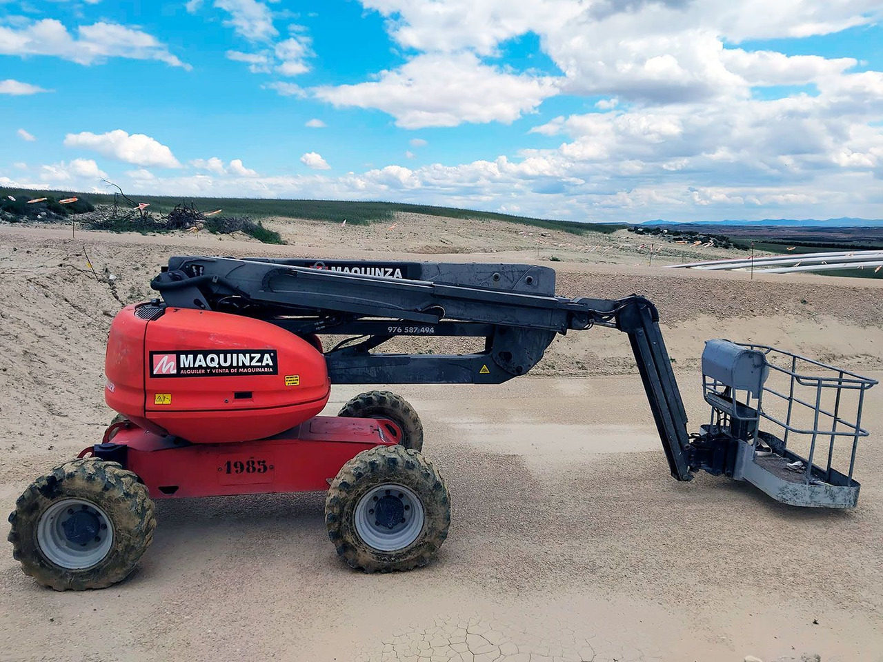 MANITOU 160ATJ EJE OSCILANTE - Articulated boom lift: picture 1 MANITOU 160ATJ EJE OSCILANTE - Articulated boom lift: picture 1