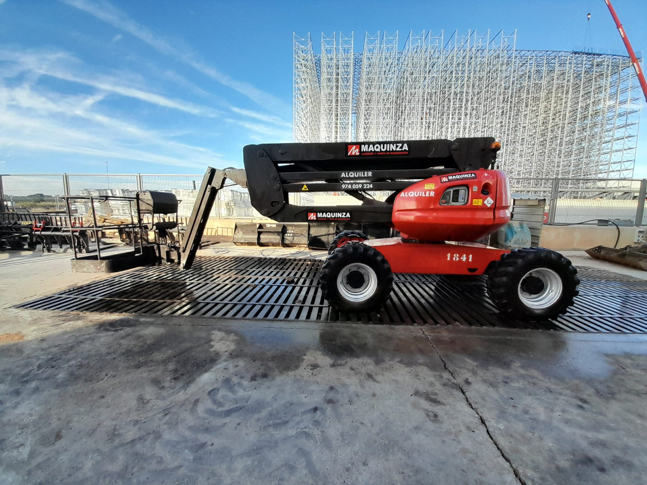 MANITOU 160ATJ EJE OSCILANTE - Articulated boom lift: picture 1 MANITOU 160ATJ EJE OSCILANTE - Articulated boom lift: picture 1