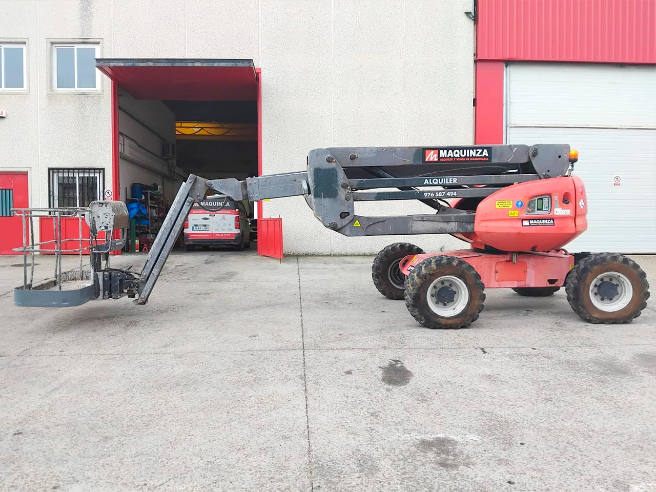 MANITOU 180ATJ - Articulated boom lift: picture 1 MANITOU 180ATJ - Articulated boom lift: picture 1
