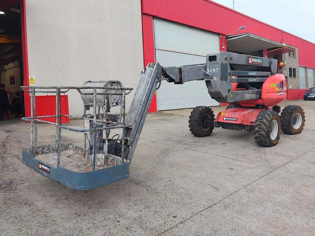 MANITOU 180ATJ - Articulated boom lift: picture 2 MANITOU 180ATJ - Articulated boom lift: picture 2