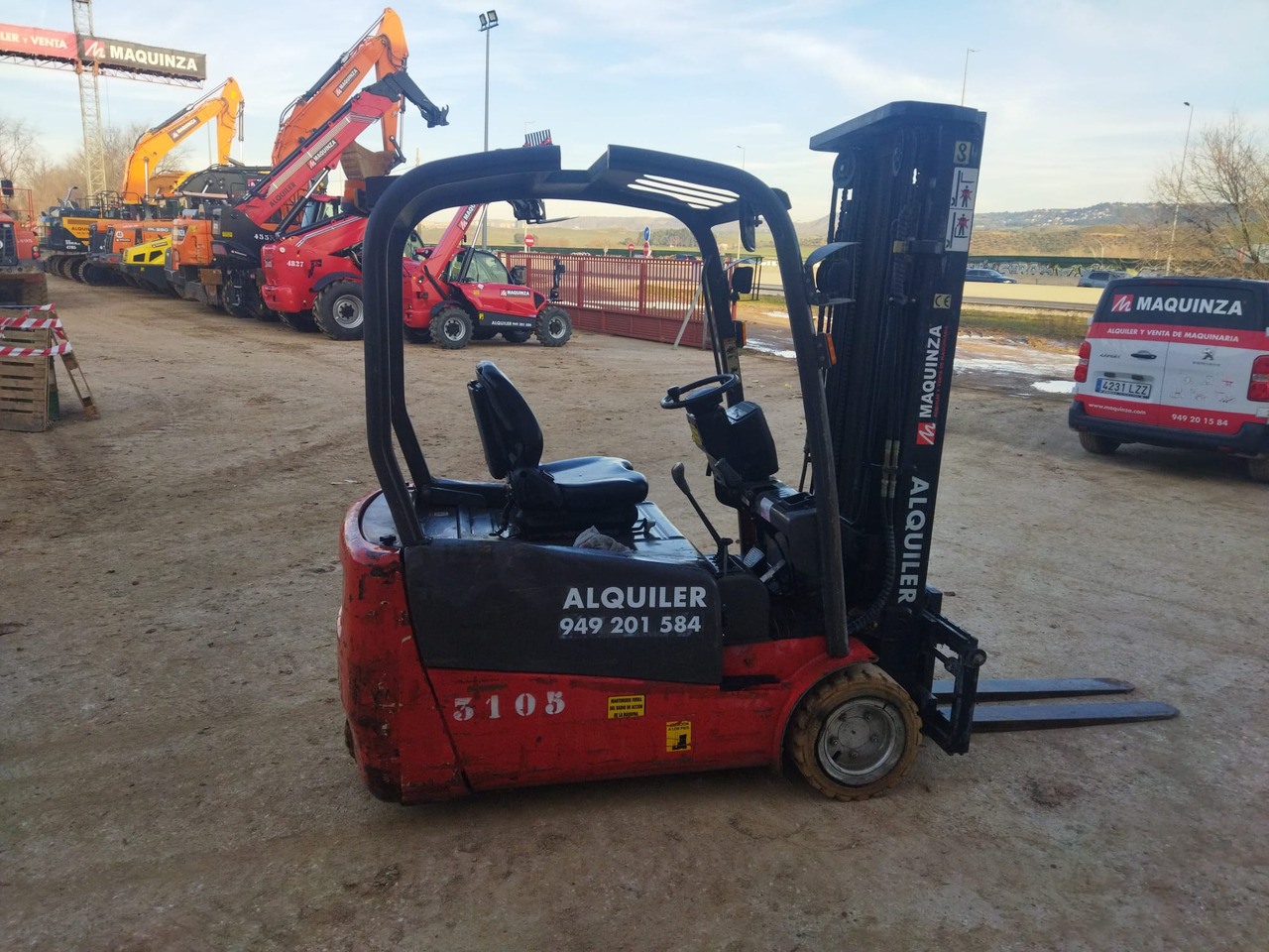 MANITOU ME320 - Electric forklift: picture 4 MANITOU ME320 - Electric forklift: picture 4