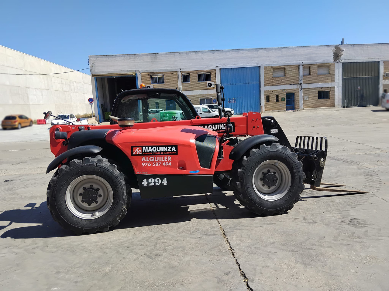 MANITOU MT733 EASY 75D - Telescopic handler: picture 4 MANITOU MT733 EASY 75D - Telescopic handler: picture 4
