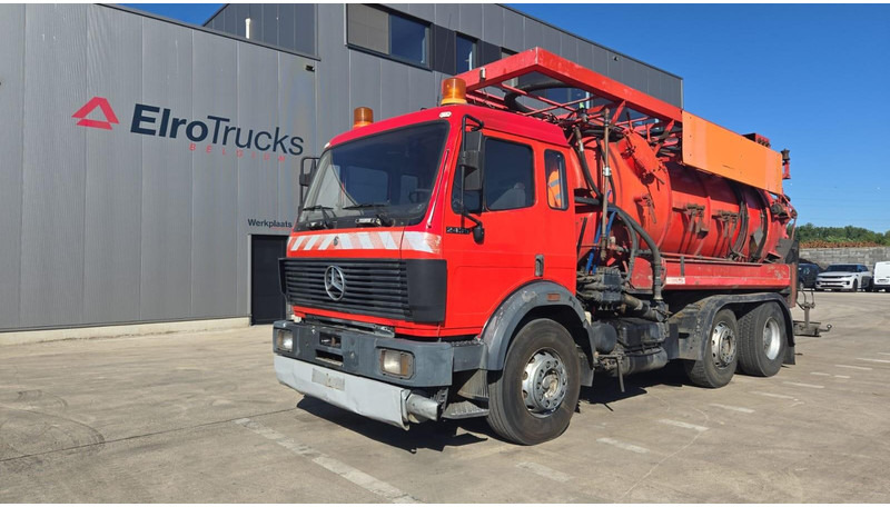 Mercedes-Benz SK 2435 (15.000 L / V8 AVEC 2X TURBO / BOITE MANUELLE / TRES BONNE ETAT / GRAND PONT) - Vacuum truck: picture 1 Mercedes-Benz SK 2435 (15.000 L / V8 AVEC 2X TURBO / BOITE MANUELLE / TRES BONNE ETAT / GRAND PONT) - Vacuum truck: picture 1