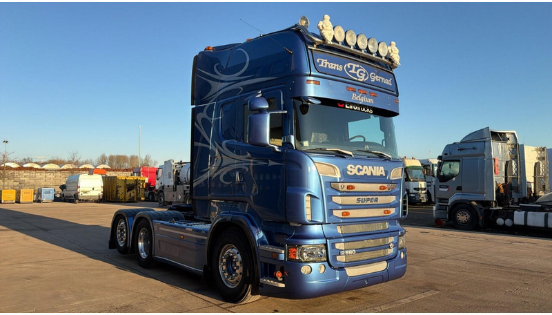 Scania r560 (EURO 5 / MANUAL GEARBOX / 6X2 / BELGIAN TRUCK / PERFECT CONDITION / FULL AIR / RETARDER) - Tractor unit: picture 3 Scania r560 (EURO 5 / MANUAL GEARBOX / 6X2 / BELGIAN TRUCK / PERFECT CONDITION / FULL AIR / RETARDER) - Tractor unit: picture 3