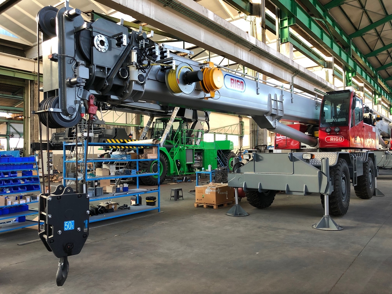 Rigo RT 500 - Rough terrain crane: picture 4 Rigo RT 500 - Rough terrain crane: picture 4