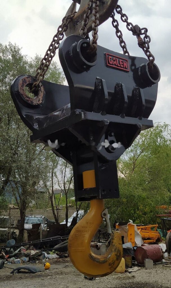 New Counterweight for Mobile crane Galen CRANE LIFTING HOOK: picture 7