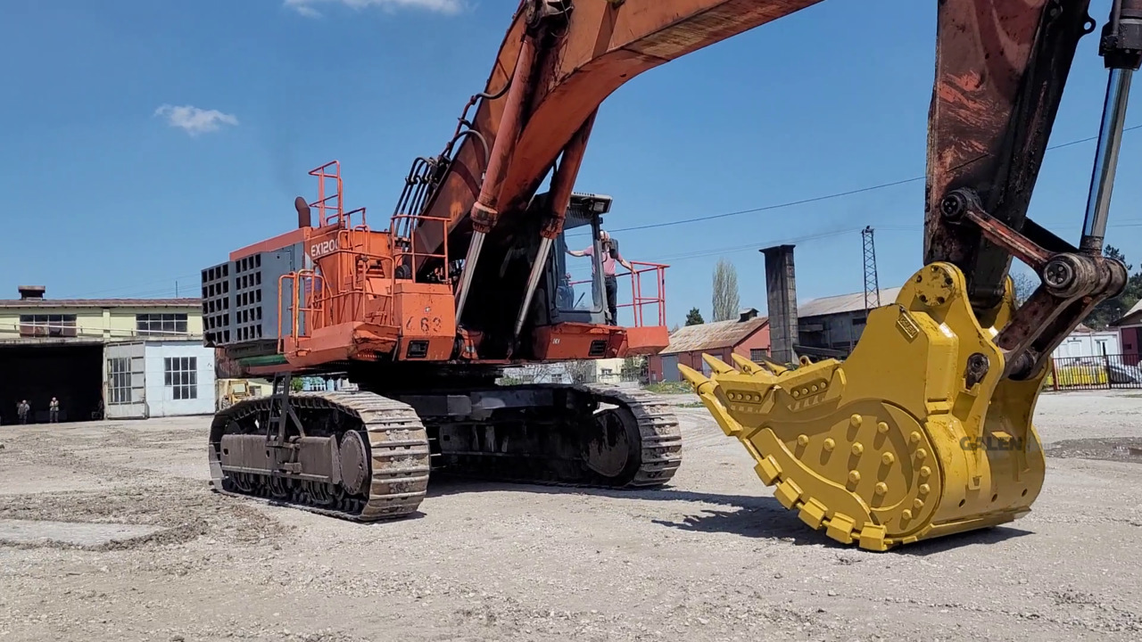 HITACHI EX1200 Rock Bucket - Excavator bucket for Crawler excavator: picture 1 HITACHI EX1200 Rock Bucket - Excavator bucket for Crawler excavator: picture 1