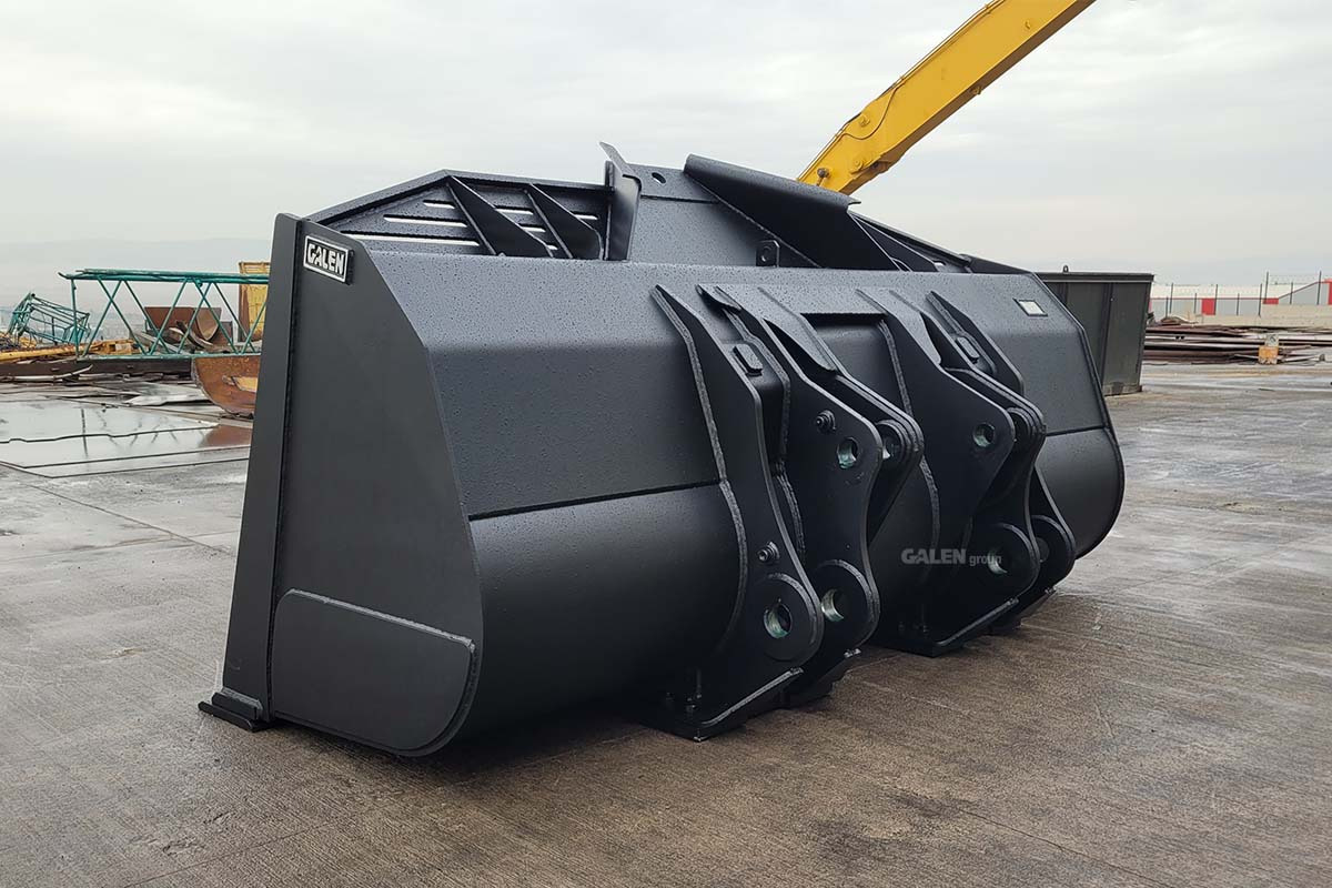 Komatsu WA470 General Purpose Bucket - Loader bucket for Wheel excavator: picture 2 Komatsu WA470 General Purpose Bucket - Loader bucket for Wheel excavator: picture 2