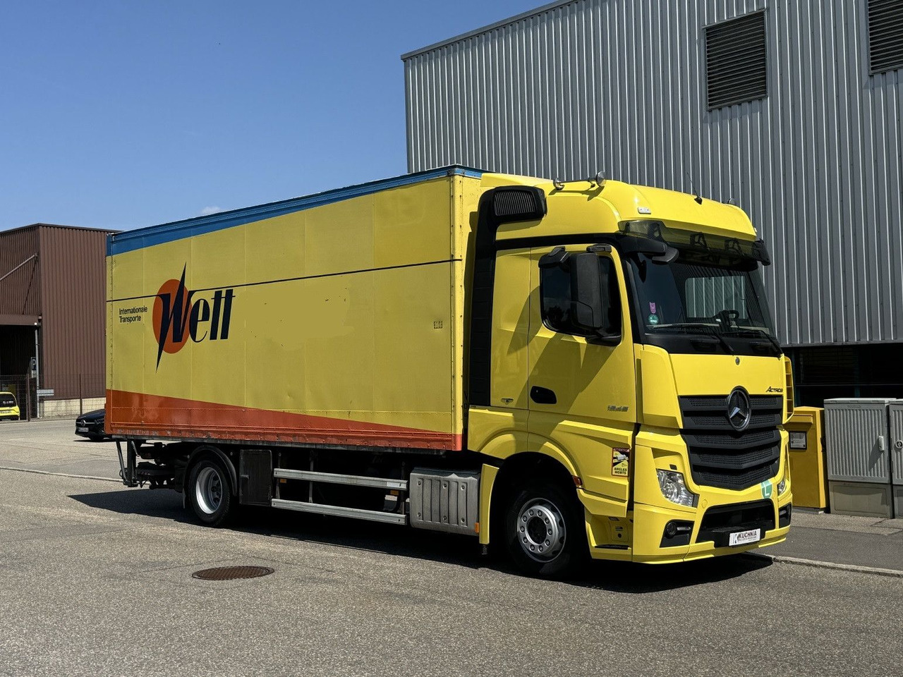 Mercedes-Benz Actros 1845 LL Gr.Haus AWL-Möbelkoffer uLBW - Box truck: picture 3 Mercedes-Benz Actros 1845 LL Gr.Haus AWL-Möbelkoffer uLBW - Box truck: picture 3