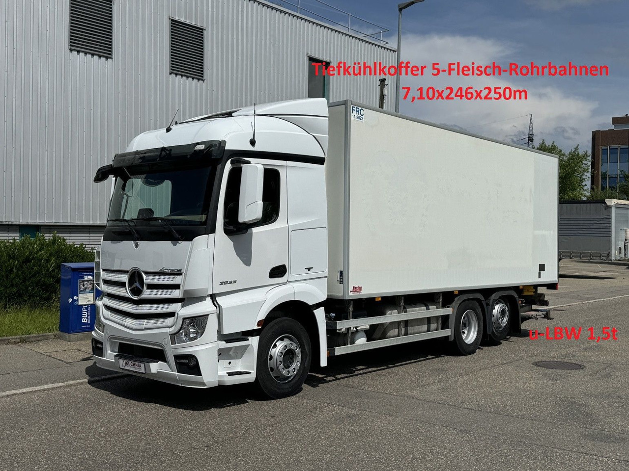Mercedes-Benz Actros 2533L Tiefkühl 5-Fleisch-Rohrbahnen TKing - Refrigerated truck: picture 1 Mercedes-Benz Actros 2533L Tiefkühl 5-Fleisch-Rohrbahnen TKing - Refrigerated truck: picture 1