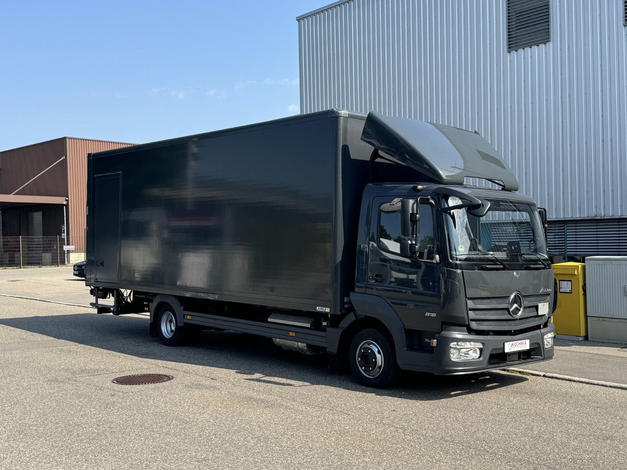 Mercedes-Benz Atego 818L Koffer 7,3m LBW Klima Automatik - Closed box van: picture 3 Mercedes-Benz Atego 818L Koffer 7,3m LBW Klima Automatik - Closed box van: picture 3