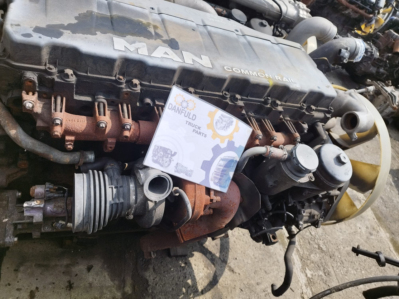 MAN D2066LF25 MAN TGA TGX D20 E5 truck - Engine for Truck: picture 2 MAN D2066LF25 MAN TGA TGX D20 E5 truck - Engine for Truck: picture 2