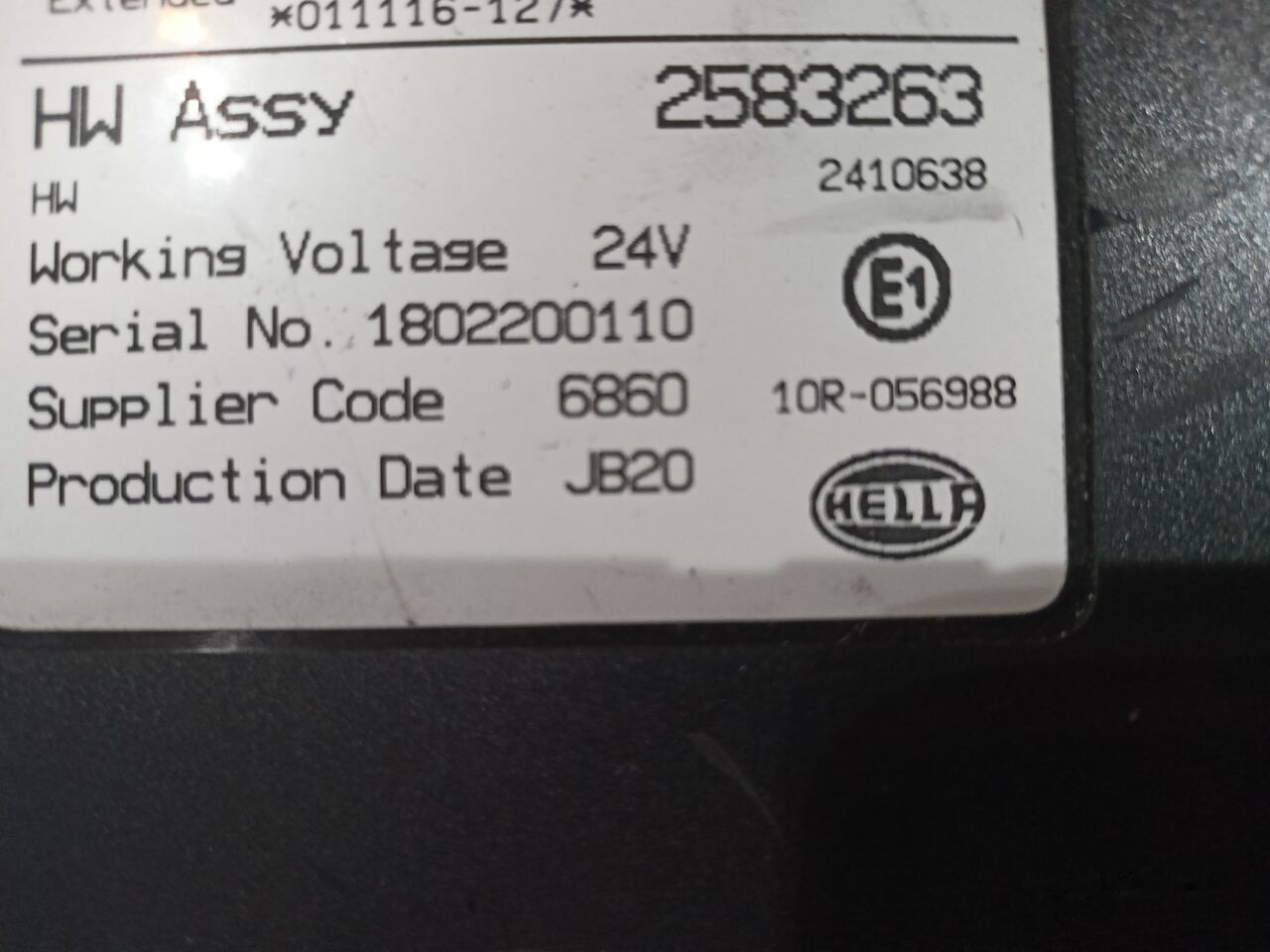 Scania G,R,S 2632613   truck - ECU for Truck: picture 5 Scania G,R,S 2632613   truck - ECU for Truck: picture 5