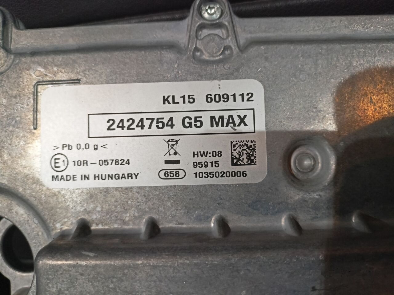 Sterownik skrzyni Man 2424754 G5 MAX MAN GRS 905R 2424754 G5 MAX truck - Transmission for Truck: picture 5 Sterownik skrzyni Man 2424754 G5 MAX MAN GRS 905R 2424754 G5 MAX truck - Transmission for Truck: picture 5