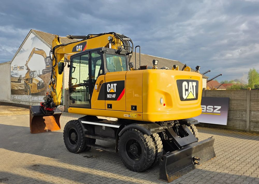 Caterpillar M314F, 2016 ROK, GŁOWICA ROTOTILT, 4400 MTH - Wheel excavator: picture 4 Caterpillar M314F, 2016 ROK, GŁOWICA ROTOTILT, 4400 MTH - Wheel excavator: picture 4