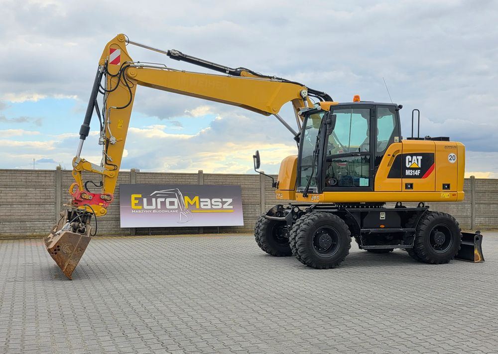 Caterpillar M314F, 2016 ROK, TYLKO 3300 MTH ! ! ! - Wheel excavator: picture 1 Caterpillar M314F, 2016 ROK, TYLKO 3300 MTH ! ! ! - Wheel excavator: picture 1