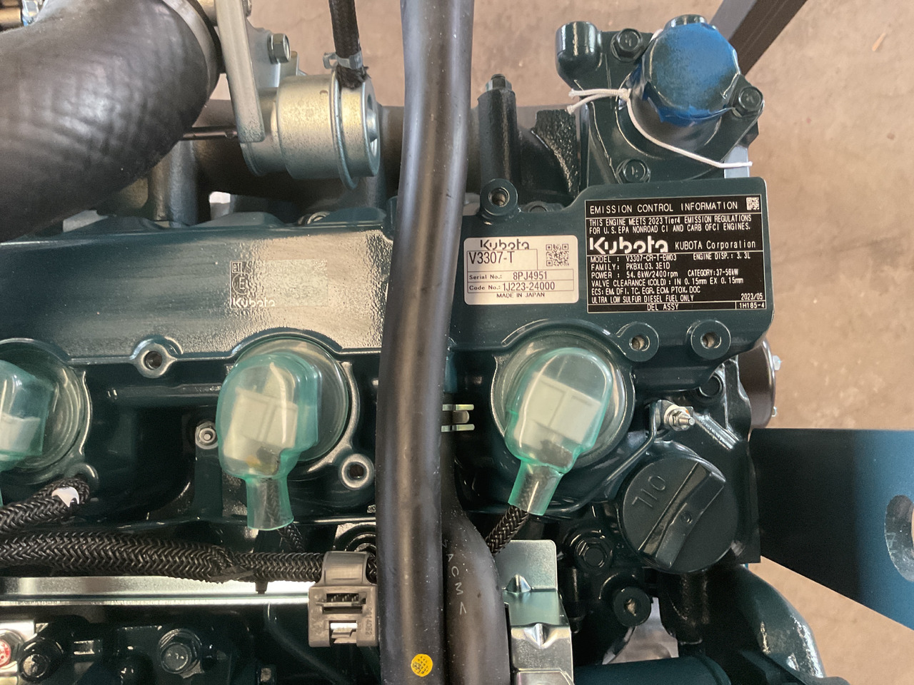 Kubota  V3307 CR-T - Engine: picture 4 Kubota  V3307 CR-T - Engine: picture 4