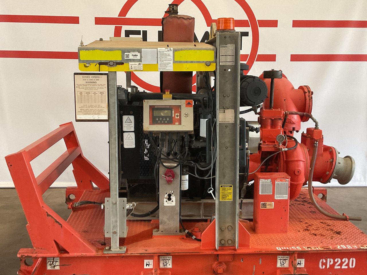 Sykes CP220i water pump, very complete. Perkins powered water pump. - Water pump: picture 2 Sykes CP220i water pump, very complete. Perkins powered water pump. - Water pump: picture 2