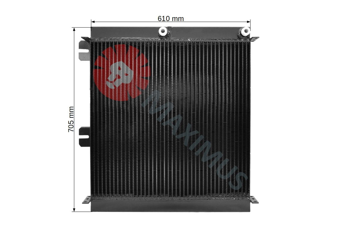 CASE MAGNUM 7210 , 7220 , 7230 , 7240 , 7250 , 8910 , 8920 , 8930 , 8940 , 8950 - Oil cooler for Farm tractor: picture 2 CASE MAGNUM 7210 , 7220 , 7230 , 7240 , 7250 , 8910 , 8920 , 8930 , 8940 , 8950 - Oil cooler for Farm tractor: picture 2