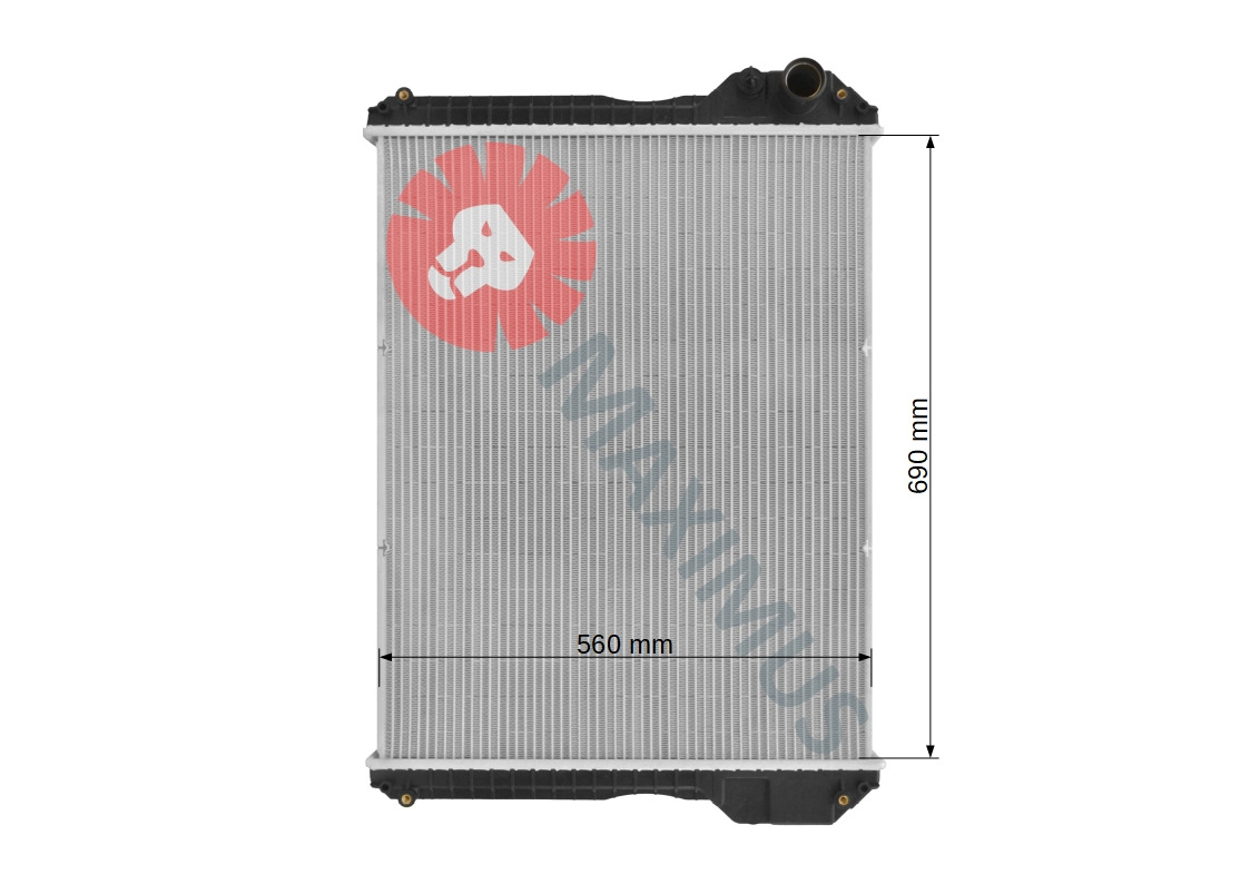 JCB FASTRAC SERIA 3000 SERIA 7000 - Radiator for Farm tractor: picture 3 JCB FASTRAC SERIA 3000 SERIA 7000 - Radiator for Farm tractor: picture 3