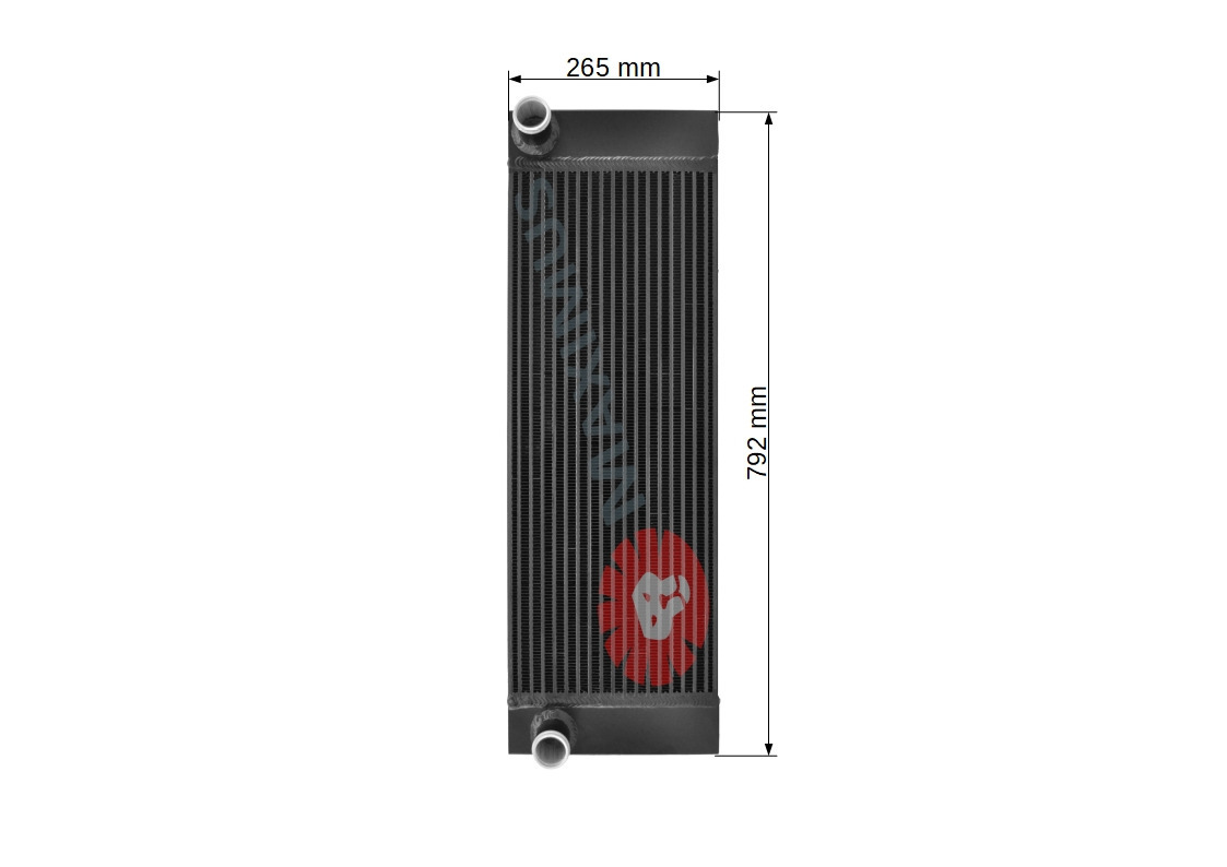 MANITOU MLT634-120 735-120 741-120 - Radiator for Telescopic handler: picture 2 MANITOU MLT634-120 735-120 741-120 - Radiator for Telescopic handler: picture 2