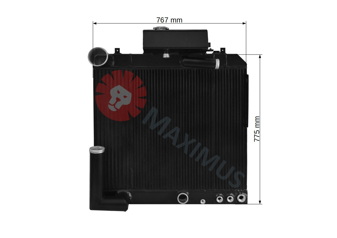 MANITOU MLT634-120 MLT735-120 MLT845-120 - Radiator for Telescopic handler: picture 4 MANITOU MLT634-120 MLT735-120 MLT845-120 - Radiator for Telescopic handler: picture 4