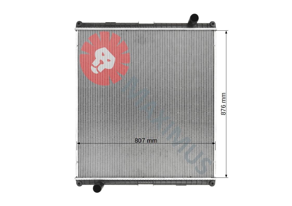 VOLVO B12 - Radiator for Bus: picture 2 VOLVO B12 - Radiator for Bus: picture 2