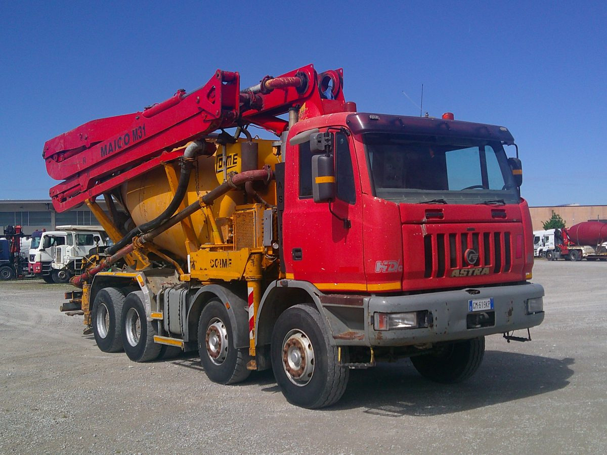 ASTRA HD7/C 84.45 COIME M31 - Mixer pump truck: picture 1 ASTRA HD7/C 84.45 COIME M31 - Mixer pump truck: picture 1
