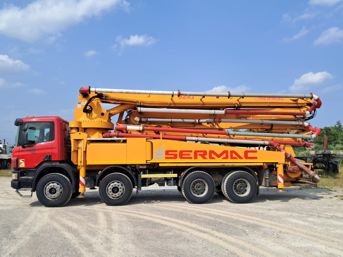 Scania P 114 380 SERMAC 5Z41 - Concrete pump truck: picture 4 Scania P 114 380 SERMAC 5Z41 - Concrete pump truck: picture 4