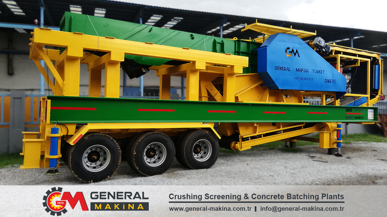 GENERAL MAKİNA Mobile Crushing System With Jaw Crusher - Jaw crusher: picture 4 GENERAL MAKİNA Mobile Crushing System With Jaw Crusher - Jaw crusher: picture 4