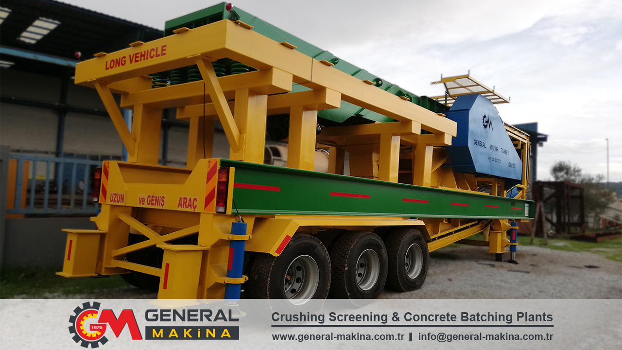 GENERAL MAKİNA Mobile Crushing System With Jaw Crusher - Jaw crusher: picture 5 GENERAL MAKİNA Mobile Crushing System With Jaw Crusher - Jaw crusher: picture 5