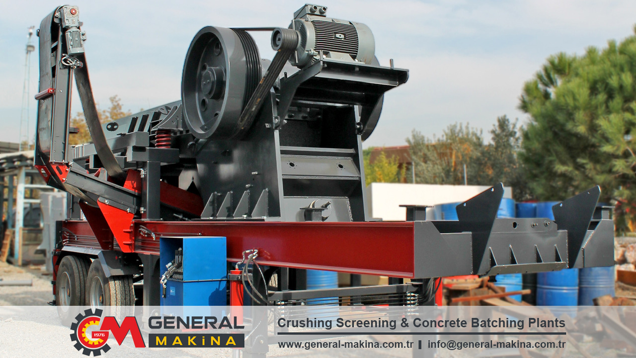 GENERAL MAKİNA Semi Mobile Crushing Plant - Jaw crusher: picture 3 GENERAL MAKİNA Semi Mobile Crushing Plant - Jaw crusher: picture 3