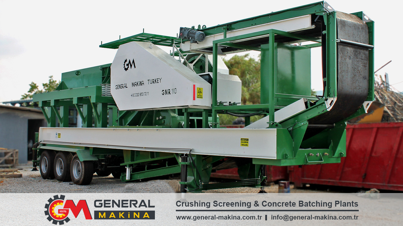 GENERAL MAKİNA Semi Mobile Crushing Plant - Jaw crusher: picture 5 GENERAL MAKİNA Semi Mobile Crushing Plant - Jaw crusher: picture 5