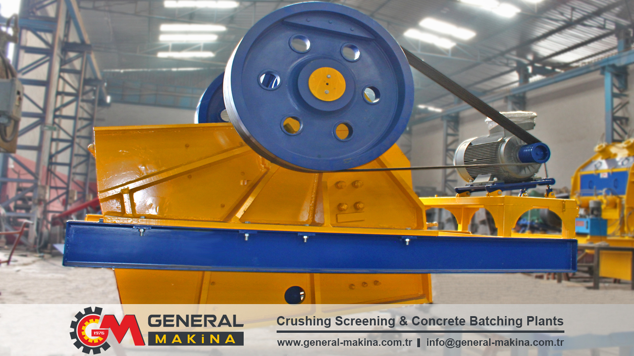 General Makina High Quality Jaw Crusher Best Price - Jaw crusher: picture 5 General Makina High Quality Jaw Crusher Best Price - Jaw crusher: picture 5