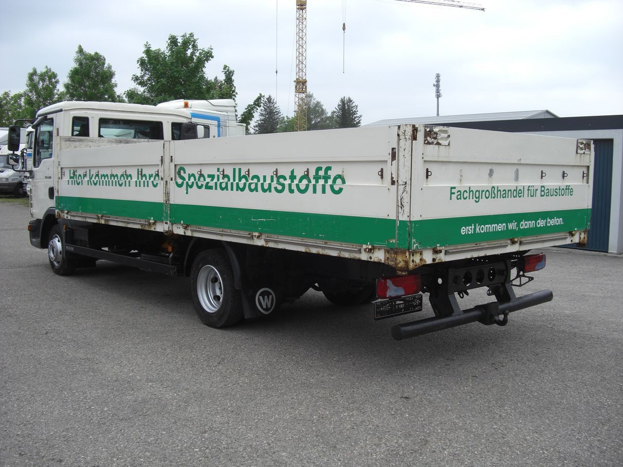 MAN 8180L Baustoffpritsche MAN 8180L Baustoffpritsche - Open body delivery van: picture 4 MAN 8180L Baustoffpritsche MAN 8180L Baustoffpritsche - Open body delivery van: picture 4