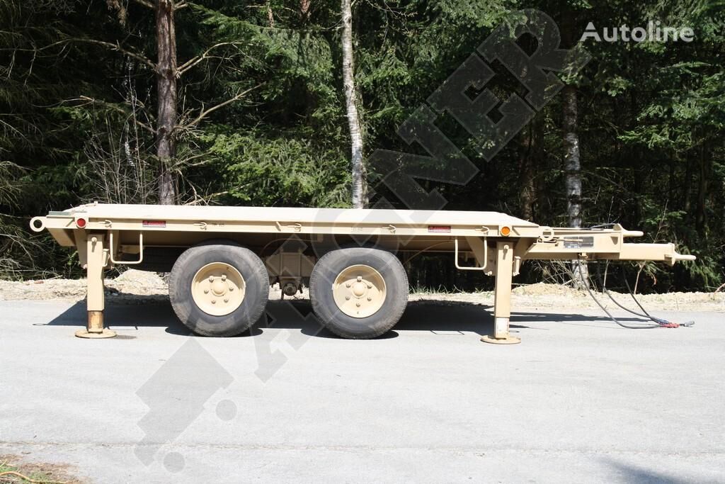 UTB (Utility, Tool and Body) XM1073 T/A - Dropside/ Flatbed trailer: picture 1 UTB (Utility, Tool and Body) XM1073 T/A - Dropside/ Flatbed trailer: picture 1