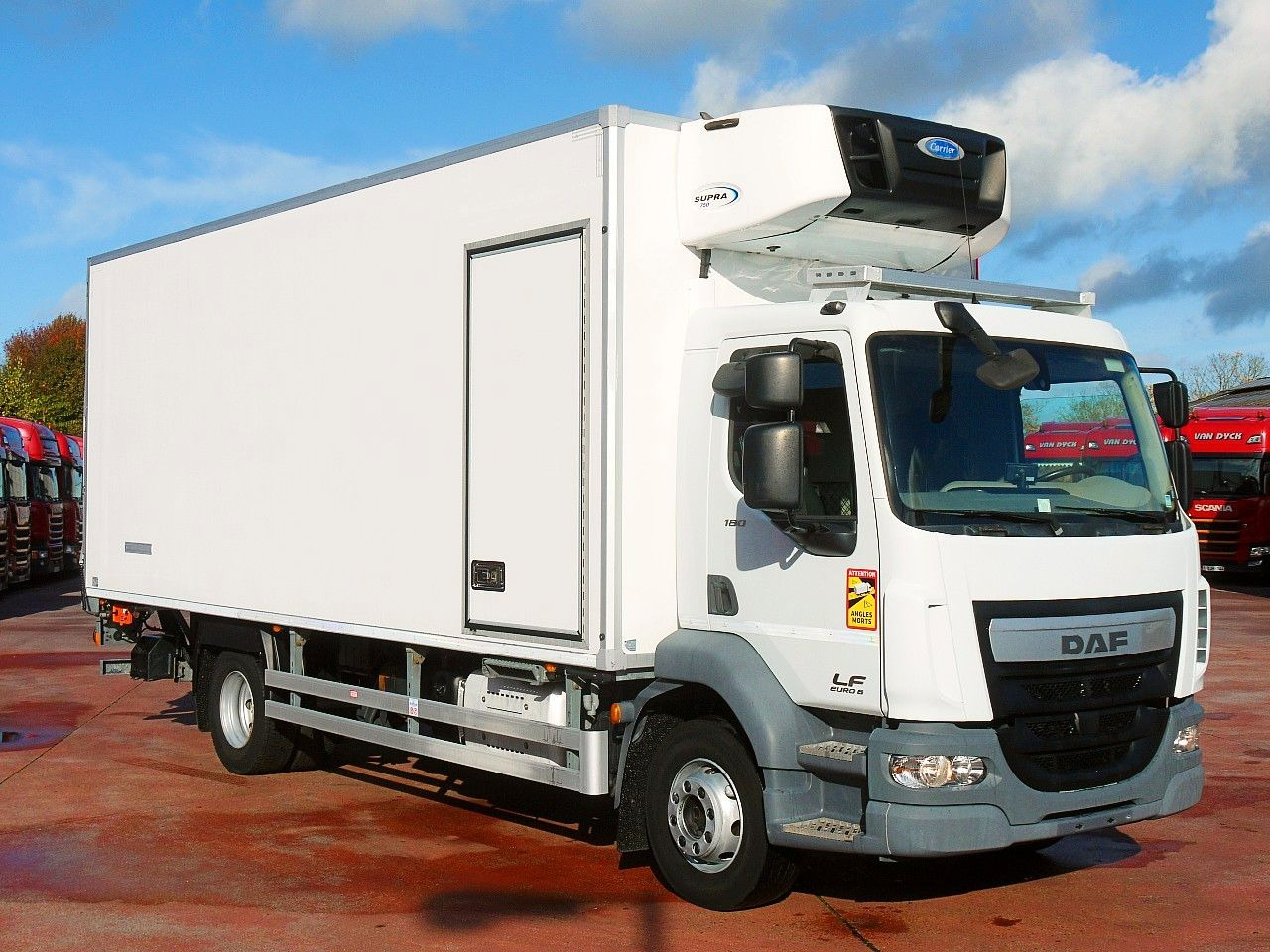 DAF LF 180 14 KUHLKOFFER CARRIER SUPRA 750 A/C - Refrigerated truck: picture 2 DAF LF 180 14 KUHLKOFFER CARRIER SUPRA 750 A/C - Refrigerated truck: picture 2