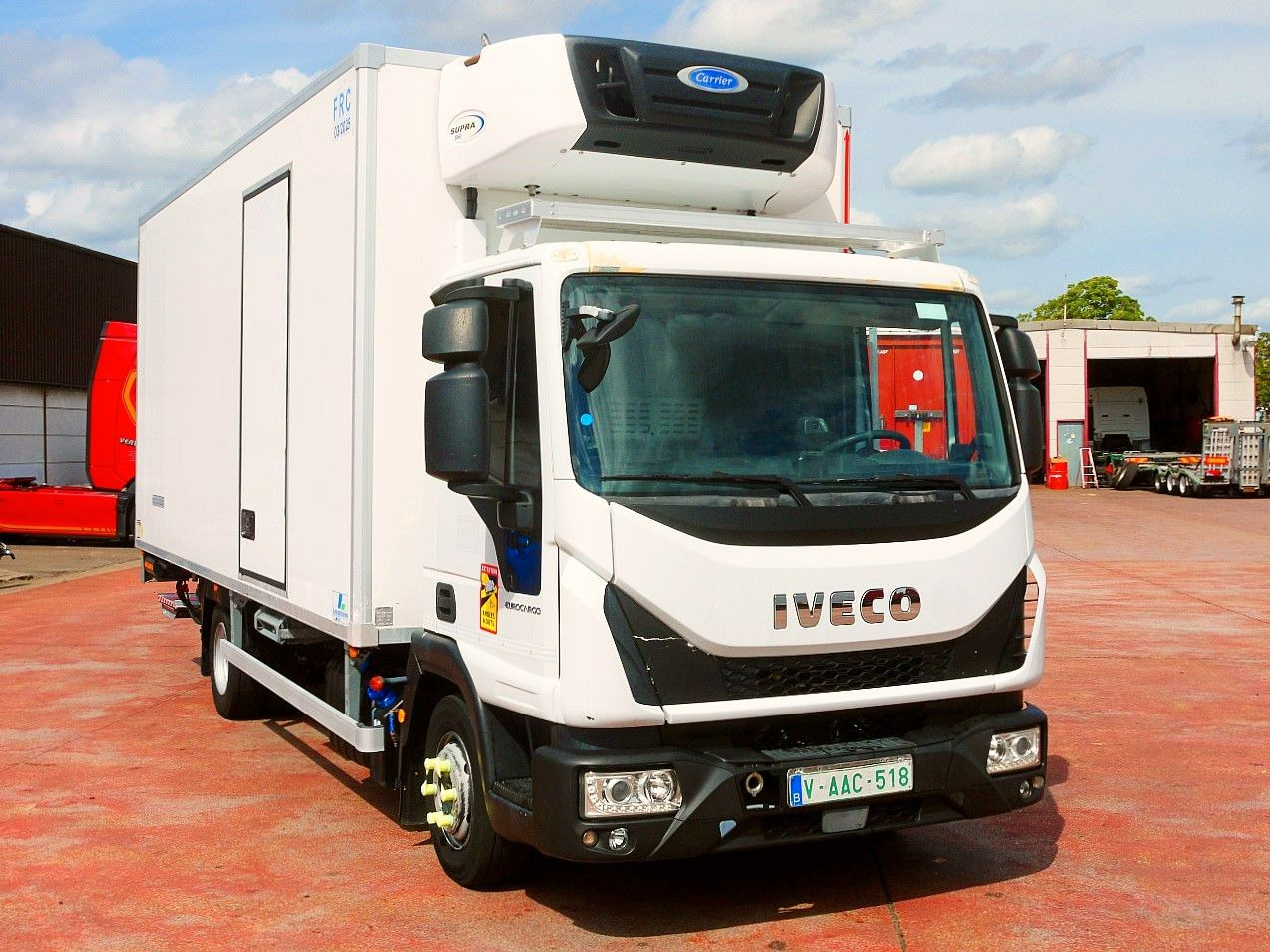 Iveco 100E19 KUHLKOFFER CARRIER SUPRA 550 luft fed A/C - Refrigerated truck: picture 1 Iveco 100E19 KUHLKOFFER CARRIER SUPRA 550 luft fed A/C - Refrigerated truck: picture 1