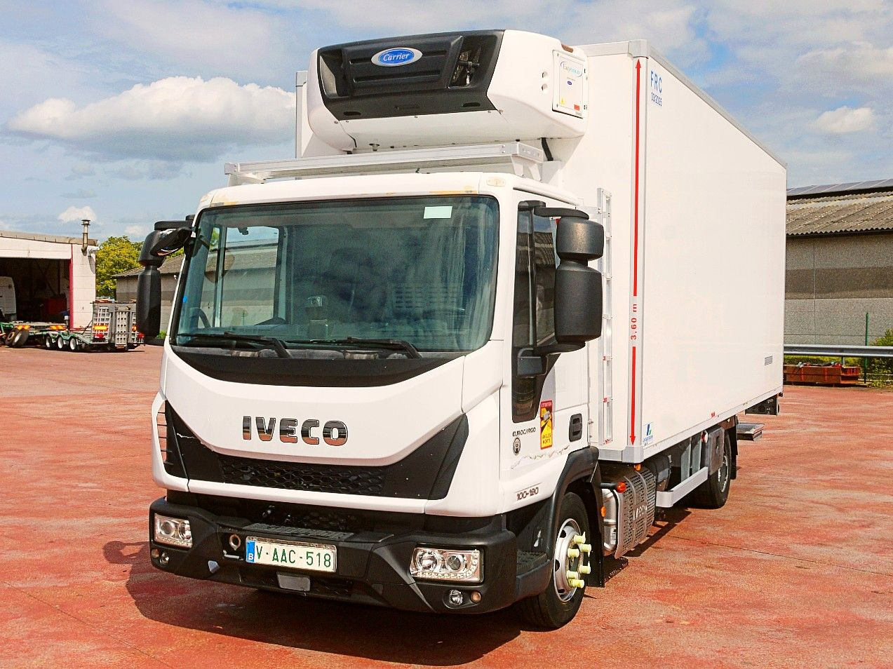 Iveco 100E19 KUHLKOFFER CARRIER SUPRA 550 luft fed A/C - Refrigerated truck: picture 5 Iveco 100E19 KUHLKOFFER CARRIER SUPRA 550 luft fed A/C - Refrigerated truck: picture 5