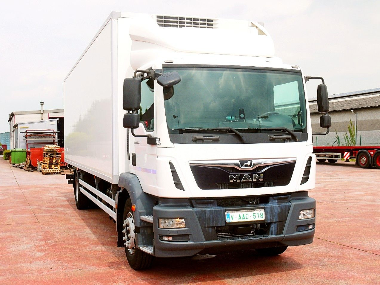 MAN TGM 18.250 KUHLKOFFER THERMOKING V800 MT A/C - Refrigerated truck: picture 1 MAN TGM 18.250 KUHLKOFFER THERMOKING V800 MT A/C - Refrigerated truck: picture 1