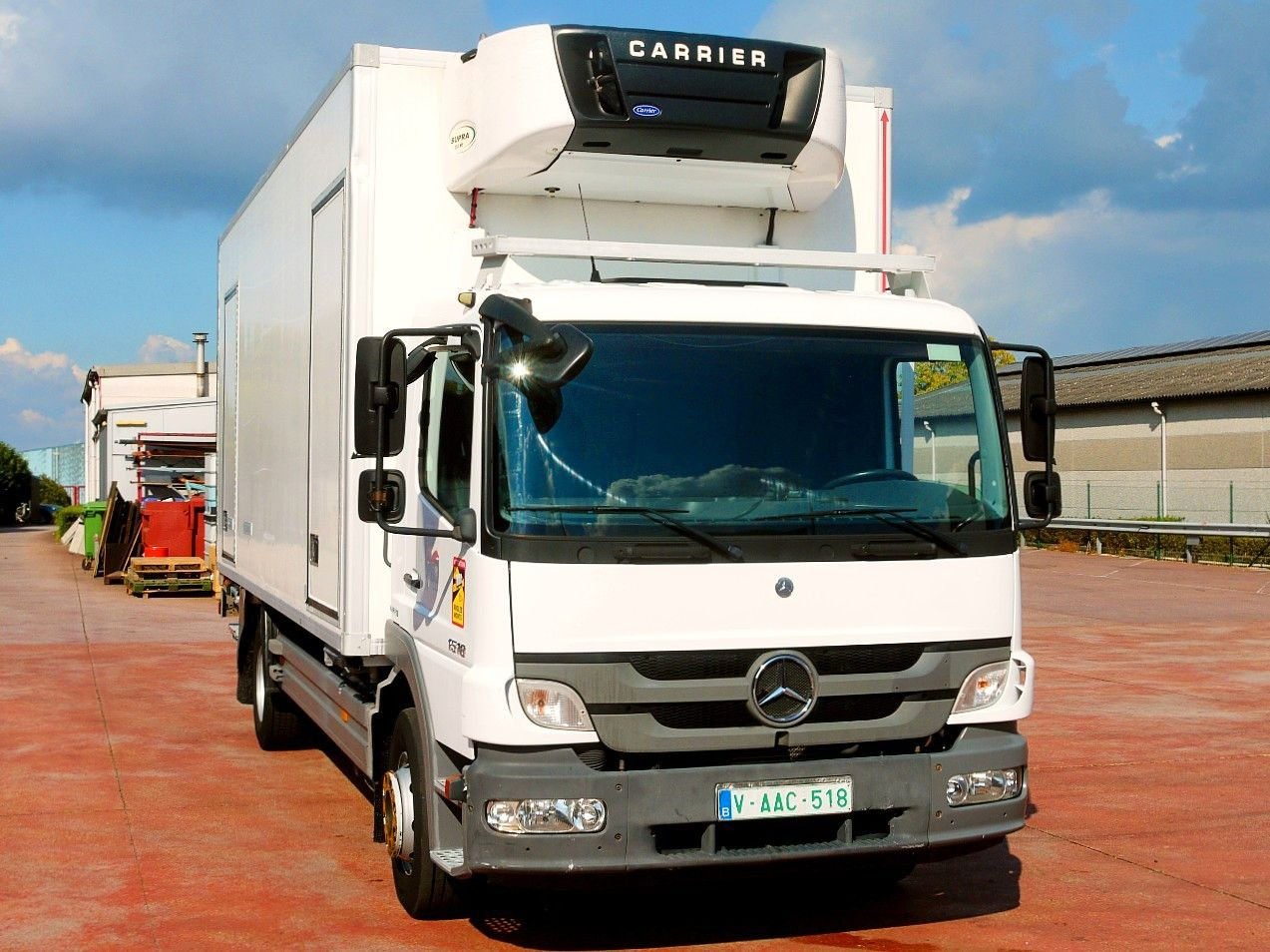 Mercedes-Benz 1518 ATEGO KUHLKOFER CARRIER SUPRA 850 Mult LUFT - Refrigerated truck: picture 1 Mercedes-Benz 1518 ATEGO KUHLKOFER CARRIER SUPRA 850 Mult LUFT - Refrigerated truck: picture 1