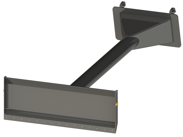 GRAIN PUSHER - NG ATTACHMENTS - Sand/ Salt spreader for Harvester attachment: picture 3 GRAIN PUSHER - NG ATTACHMENTS - Sand/ Salt spreader for Harvester attachment: picture 3